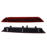 Dasbecan Red Rear Center High Mount Brake Light Compatible with 2015-2019 Ford transit 150 transit 250 transit 350 Replaces 1821327 185817 BK3Z13466A Led 3rd Brake Lamp