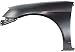 Front Fender Compatible with 2001-2003 Honda Civic Coupe/Sedan Driver Side