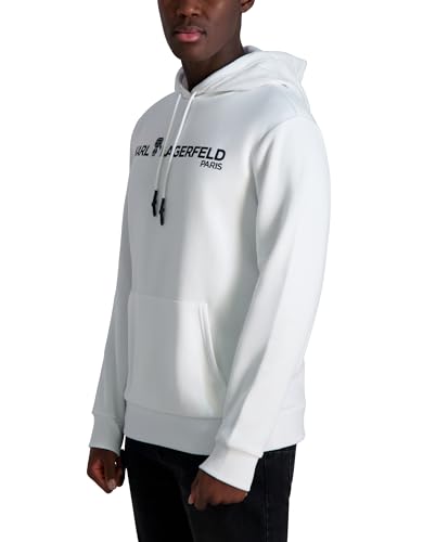 KARL LAGERFELD Men's Soft Long Sleeve Hooded Sweatshirt3
