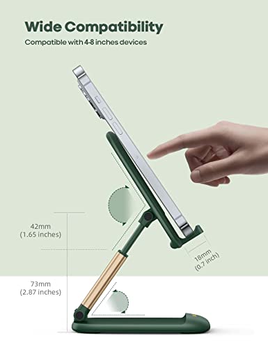 Lamicall Cell Phone Holder, Desk Accessories - Green Office iPhone Cellphone Stand, Office Desktop Accessories, Office Must Have, Desk Decor, Phone Accessories - Image 6