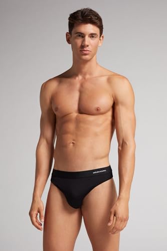 Man's Logo Detailed Microfiber Thong3