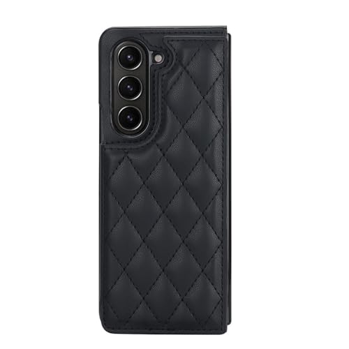 Porte-Cartes Antichoc pour Samsung Galaxy Z Fold 5 avec Boucle de Sécurité