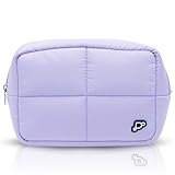 Pakana® Neceser Compacto para Maleta – Neceser Mujer - Neceser Viaje - Estuche Multifunción para Maquillaje, Oficina o Bolso – Diseño Minimalista y Compacto - Regalo Elegante para Mujer (Lila)