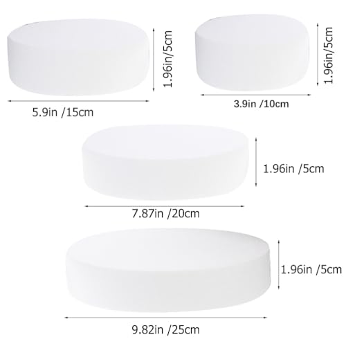 Modelos para practicar la decoración de pasteles con chupetes de espuma de alta densidad 6