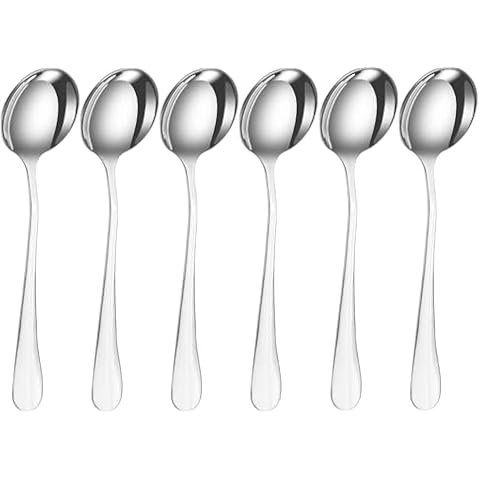 PEBBLE HUG Stainless Steel Soup Spoon Set Cover