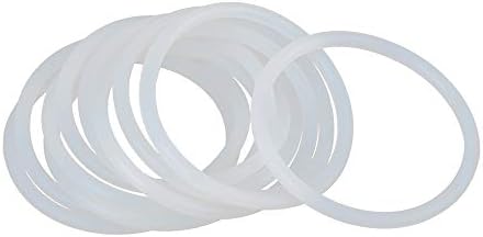 Sourcing Map 10x Silikon O-Ringe 70mm - VMQ Dichtungen Für Kompressor & Ventile