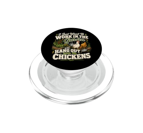 PopSockets pour MagSafe Poulets et Plantes idéal au jardin et quotidien