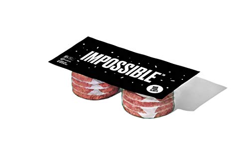 Impossible Burger 2.0 Plant Based Meat Patty (1/3 lb, Pack of 32) - Thumbnail 2