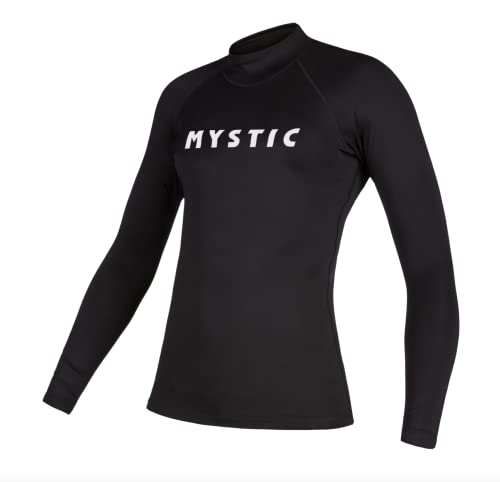 Mystic 2023 Womens Star Long-Sleeve Rashvest - Black 220362 L