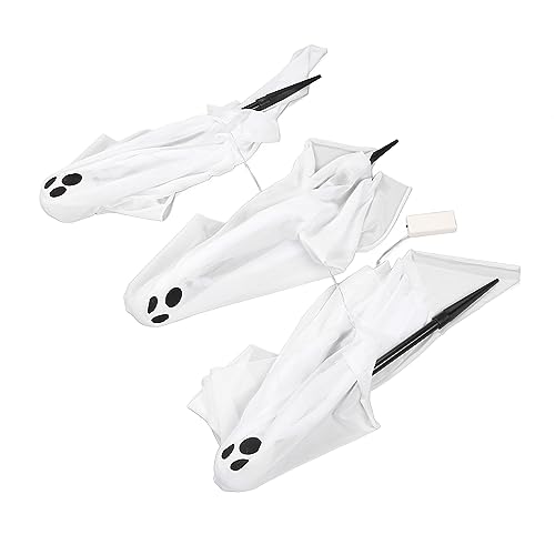 Estacas de fantasmas iluminadas LED con estructura resistente de plástico 3