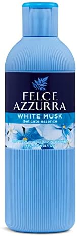 Felce Azzurra White Musk - Delicate Essence Body Wash - Fresh And Clean Fragrance - Naturally Moisturized And Scented Skin - Becomes A Soft Touch On Your Skin - Suitable For All Skin Types - 22 Oz
