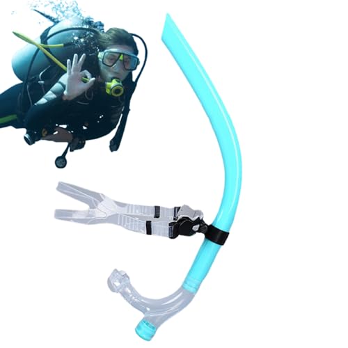 Quorvex Snorkel de Natación | Tubo de Snorkel para Adultos,Soporte con Cinturón de Entrenamiento Equipo de Buceo y Natación para Piscina y Aguas Abiertas