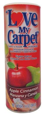 Love My CarpetCarpet & Room Deodorizer, Apple Cinnamon 14 oz. (2 Pack)