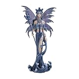 StealStreet SS-G-91200 Fairy Collection Blue Pixie Desk Decoration Figurine Collectible Decor