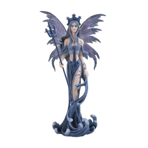 StealStreet SS-G-91200 Fairy Collection Blue Pixie Desk Decoration Figurine Collectible Decor