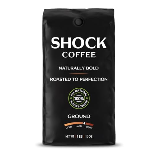 Shock Coffee Ground, The Strongest Caffeinated...