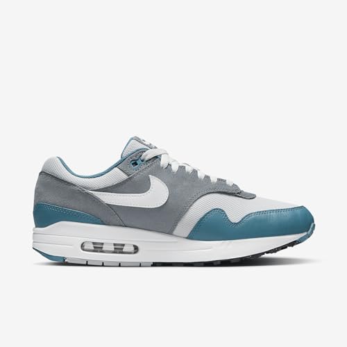 NIKE Air Max 1 Men's Shoes (FB9660-001, Photon Dust/Cool Grey/Noise Aqua/White) Size 3.53