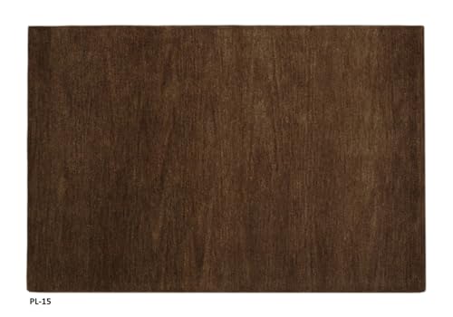 Gabbeh PL15   Alfombra (100% lana, 120 x 180 cm), color marrón