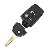 【ACHTUNG】Bitte überprüfen Sie, ob die Form und die Tasten Ihres Originalschlüssels mit unseren übereinstimmen. Wenn alle gleich sind, passt er.