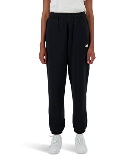 New Balance Women's Sport Essentials Fleece Jogger, Black, Medium