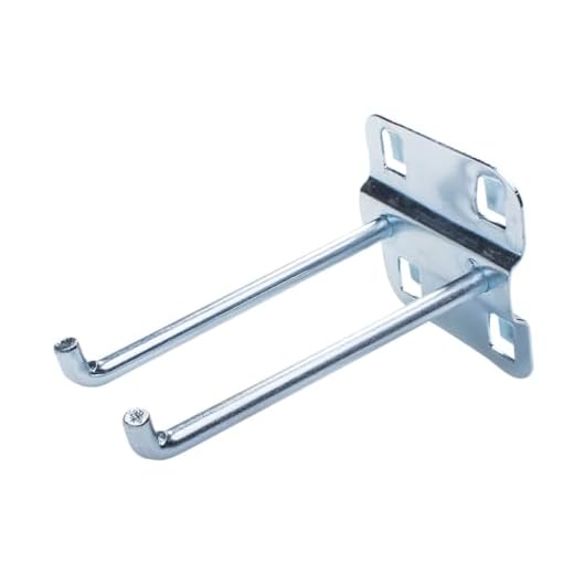 SW-Stahl 07052L Doppelhaken 5Stk. für Werkstattwagen 07050L