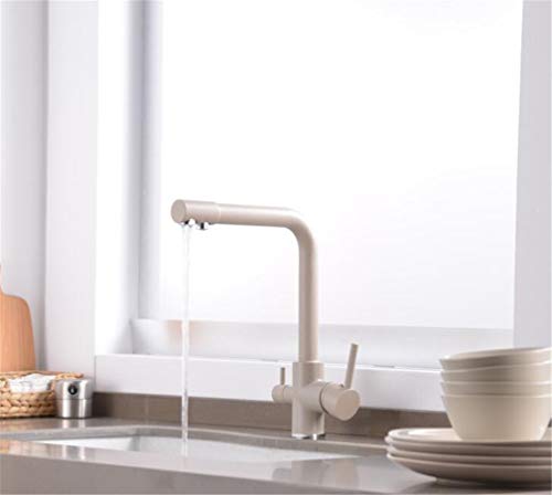 Robinet de cuisine robinet à 3 voies mitigeur eau filtrée purificateur