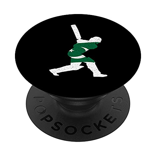 Battitore di cricket pakistano che batte fan internazionale PopSockets PopGrip Intercambiabile
