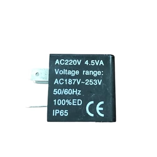 Bobina de válvula solenoide AC220V CDA092A con núcleo magnético de 9mm de diámetro 2