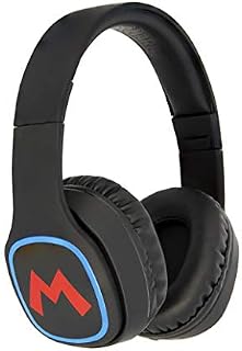 OTL Technologies Wireless Folding Headphones - Super Mario Black