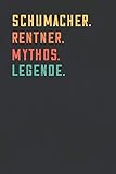 schumacher kleider sale  Schumacher. Rentner. Mythos. Legende.: Notizbuch - individuelles Ruhestand Geschenk für Notizen, Zeichnungen und Erinnerungen  liniert mit 100 Seiten