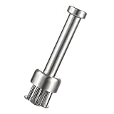 NUOBESTY Fleischhammer Edelstahl 304 mit Griff Tragbarer Fleischklopfer für Steak Huhn Schwein Küchenwerkzeug zum Zartmachen und Texturverbesserung