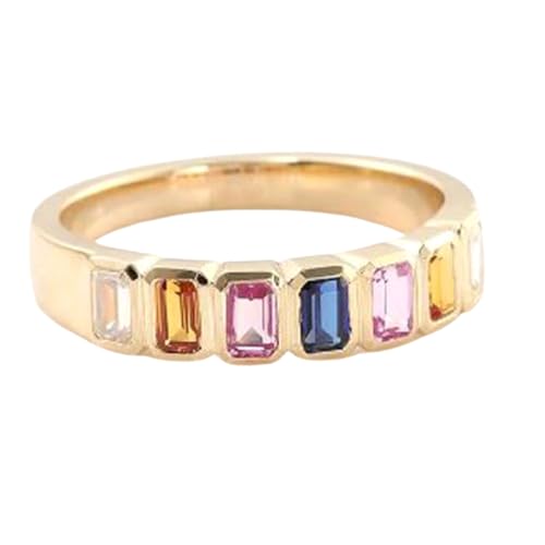 Bague fiançailles argent 925 et zircone champagne pierre de naissance femme