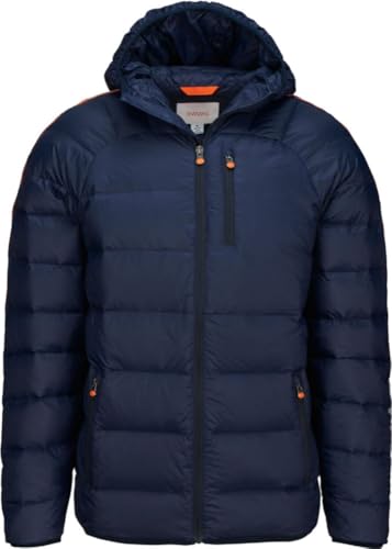 SWIMS Men's Killy 650 Down Filled Jacket, Packable Construction, Breathable & Insulated for All-Day Wear