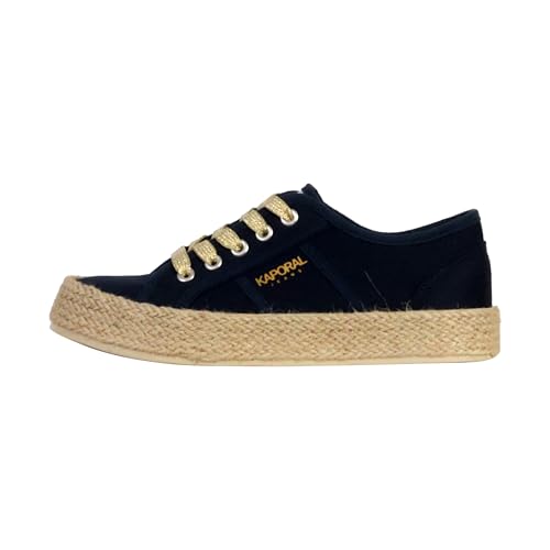 Les kaporals Femme BIORGATY Chaussures Detente Tennis, Marine, 38