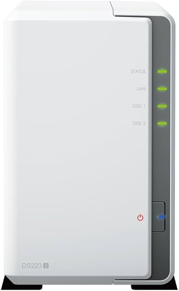 Amazon.com: Synology DiskStation DS223j NAS Server with RTD1619B 4