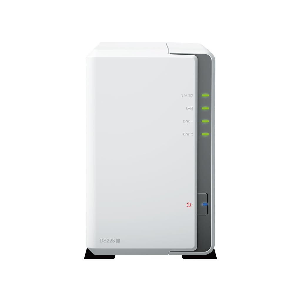 [未開封] Synology DS223j NAS Amazon.com: Synology DiskStation DS223j NAS Server with