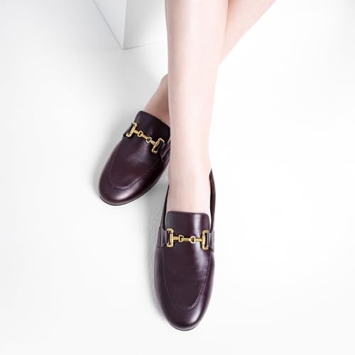 Image of C.Paravano Loafers for Women | Penny Loafers | Slip-on Flats Shoes | Moccasin for Walking | Women's Loafer Flat | Business Casual Shoe