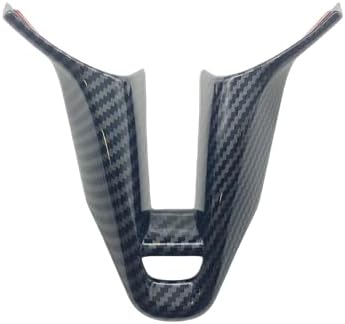 YOUTOOCAR Cubierta inferior del volante de fibra de carbono compatible con Hyundai Elantra N, Hyundai Veloster N, Hyundai Kona N, accesorios