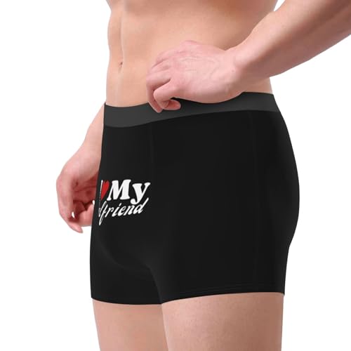 Trewrdt I Love My Girlfriend Boxer Briefs I Heart My Girlfriend Underwear Gifts Guys Black Mens Leg Boxer Brief Men Short4