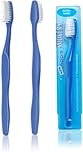 Addis Smokers Extra Hard Toothbrush, Multicolour, Cleans and Whitens, 2 Pack