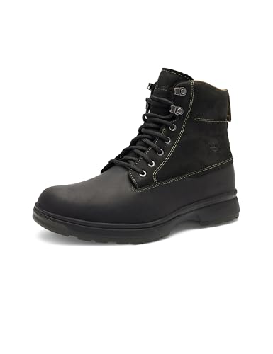Timberland Men's Atwells Ave WP Boot Fashion, Jet Black, 8 UK