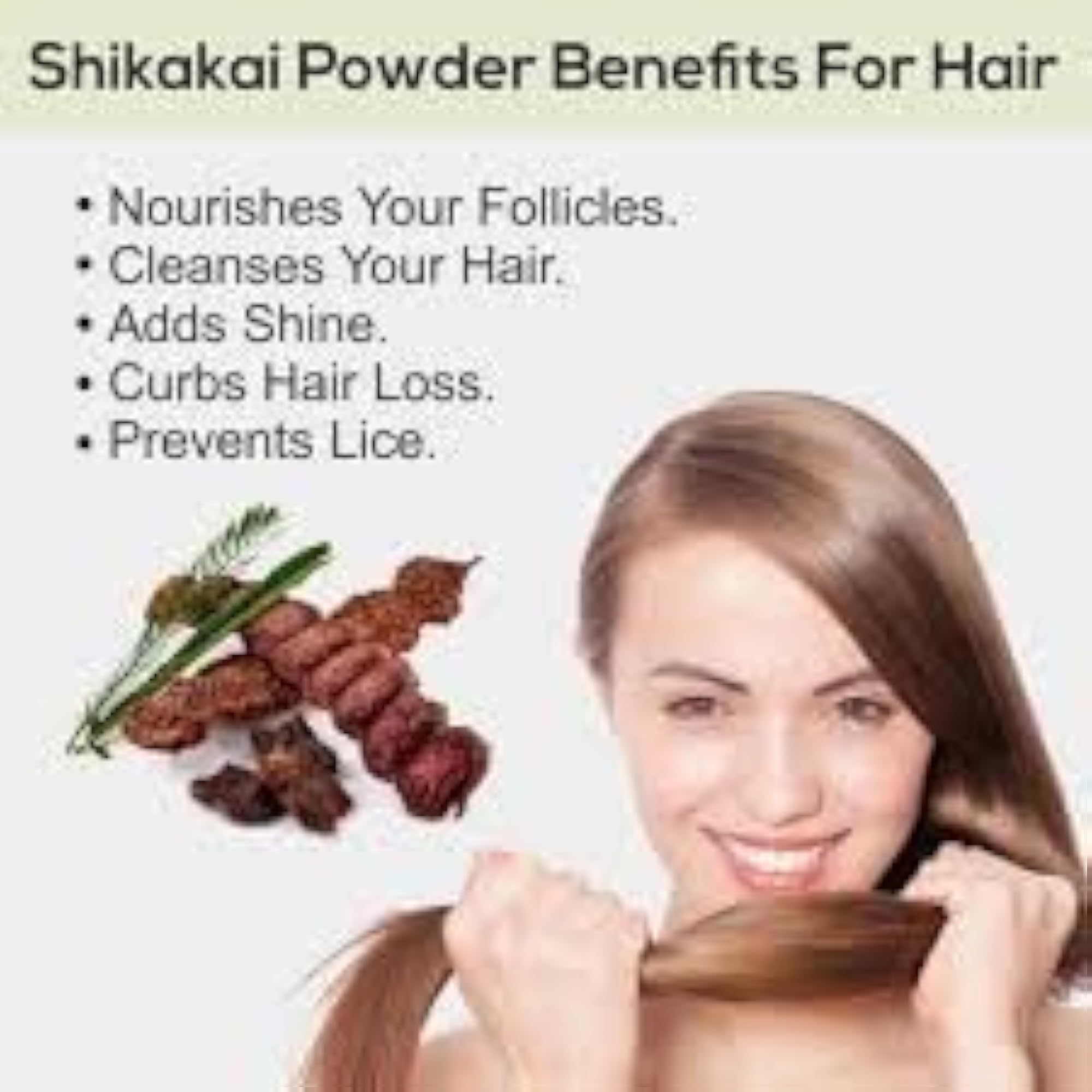 100% Pure & Organic Shikakai Powder for Hair