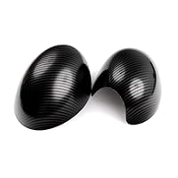 Auto Spiegelkappen Für Mini Cooper R50 R53 2002-2006 - Seitenspiegel Abdeckung Schwarz