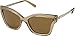 Produktbild Michael Kors Damen 0MK2072 Sonnenbrille, (Gold Glitter), 56