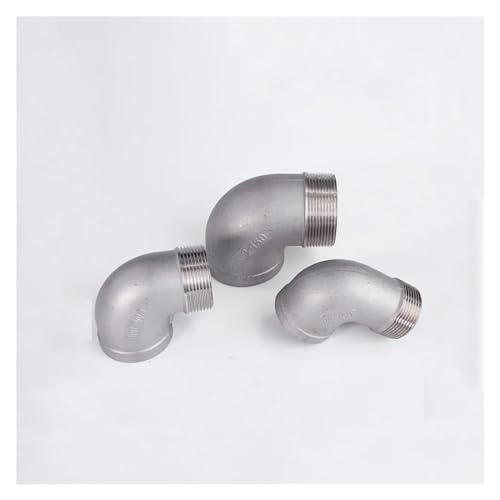 Conector de montaje de tubería de 2 pulgadas con codo de 90 grados hembra macho BSPT 5