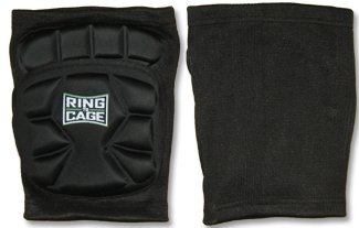 Ring to Cage Grappling slide-fit knee pads for MMA, Kickboxing, stand up-Large