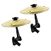 Car Cymbal Air Vent, Fun Mini Drum Cymbal For Car Vent, Quirky Gift for Drivers, Drummers & Music Lovers (Gold-2pcs)