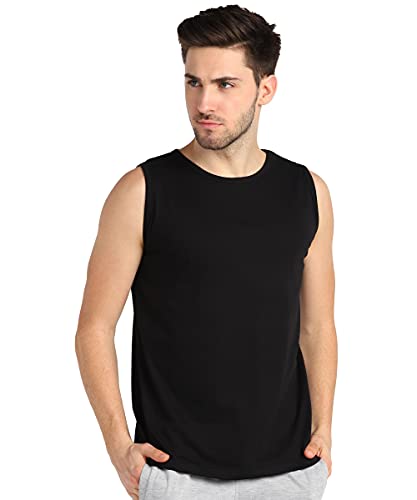 Image of Rock Paper Scissors Men Vest Cotton Workout Wear Gym Vest