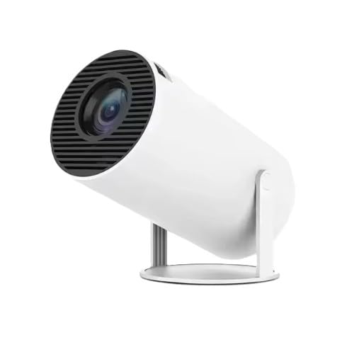 Mini proyector portátil, pantalla LED, color blanco