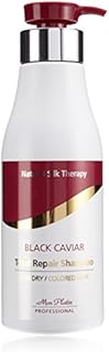 Mon Platin 500ml Natural Silk Therapy Black Caviar Total Repair Shampoo For Dry/ Coloured Hair